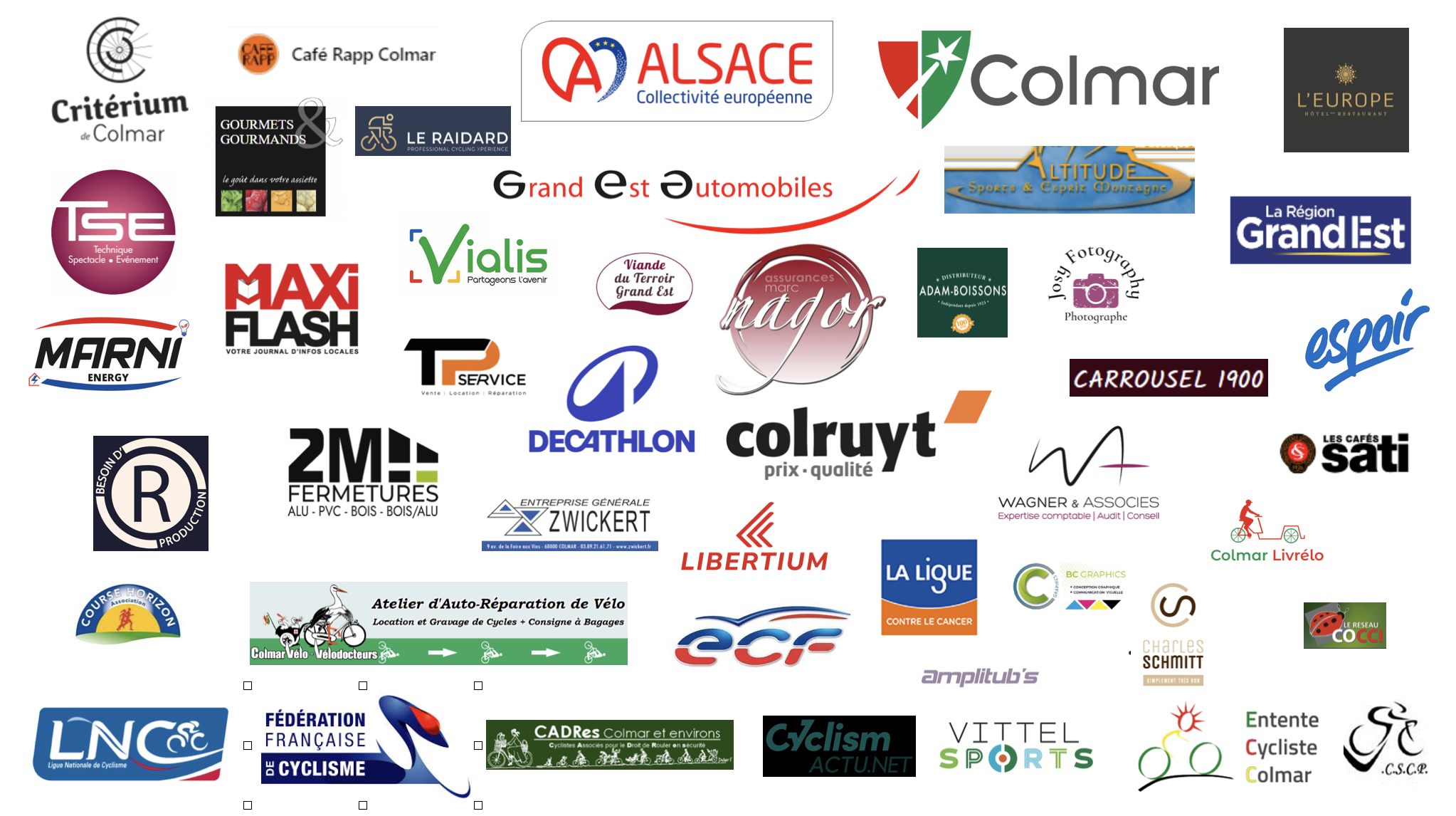 PArtenaires critérium de colmar